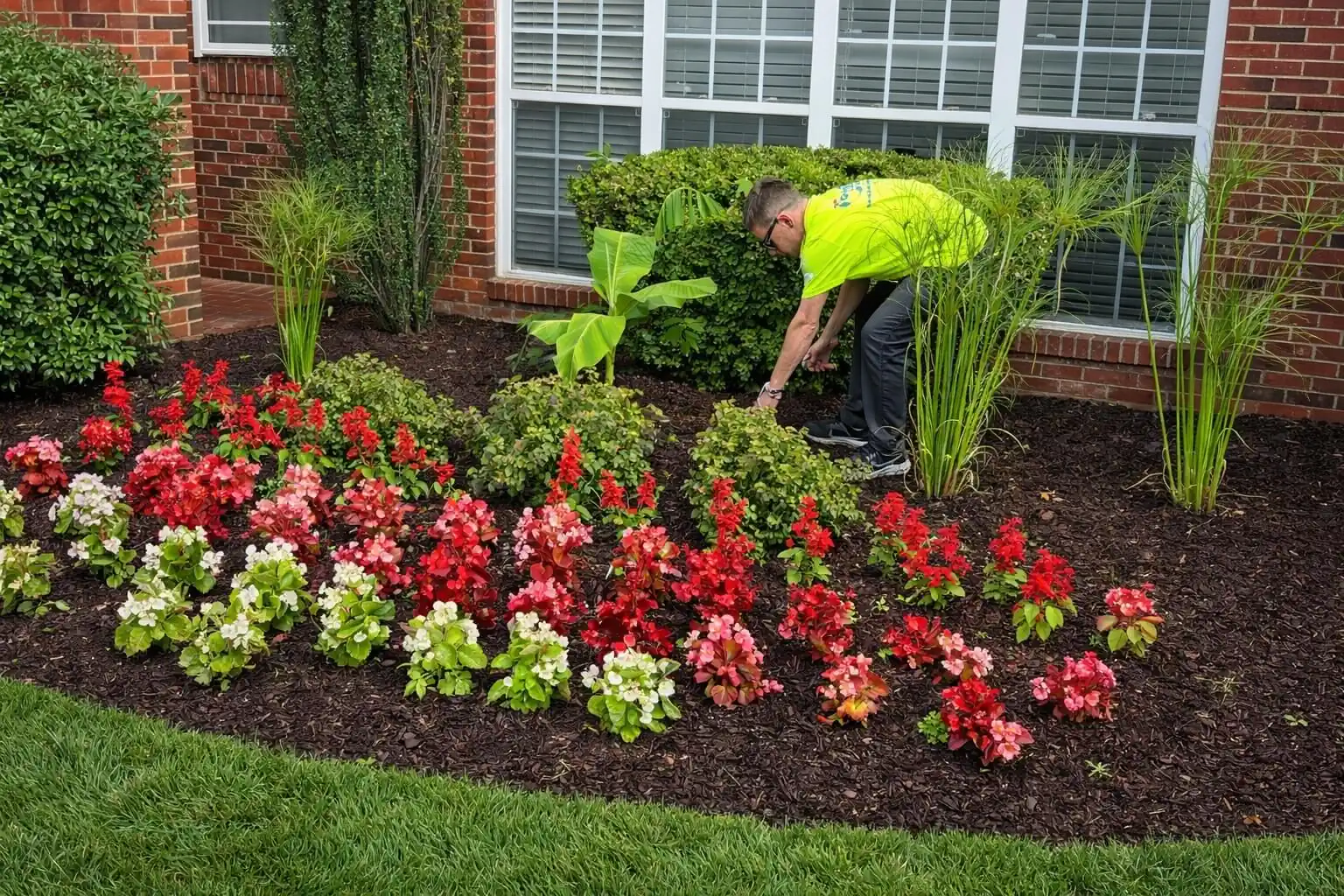 Seasonal color year-round interest Greensboro NC