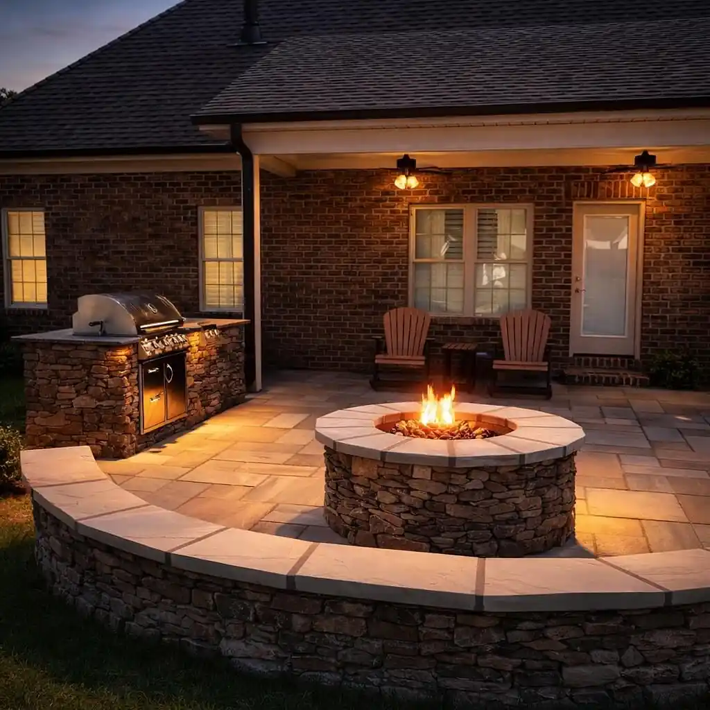 Outdoor kitchen installation Greensboro NC