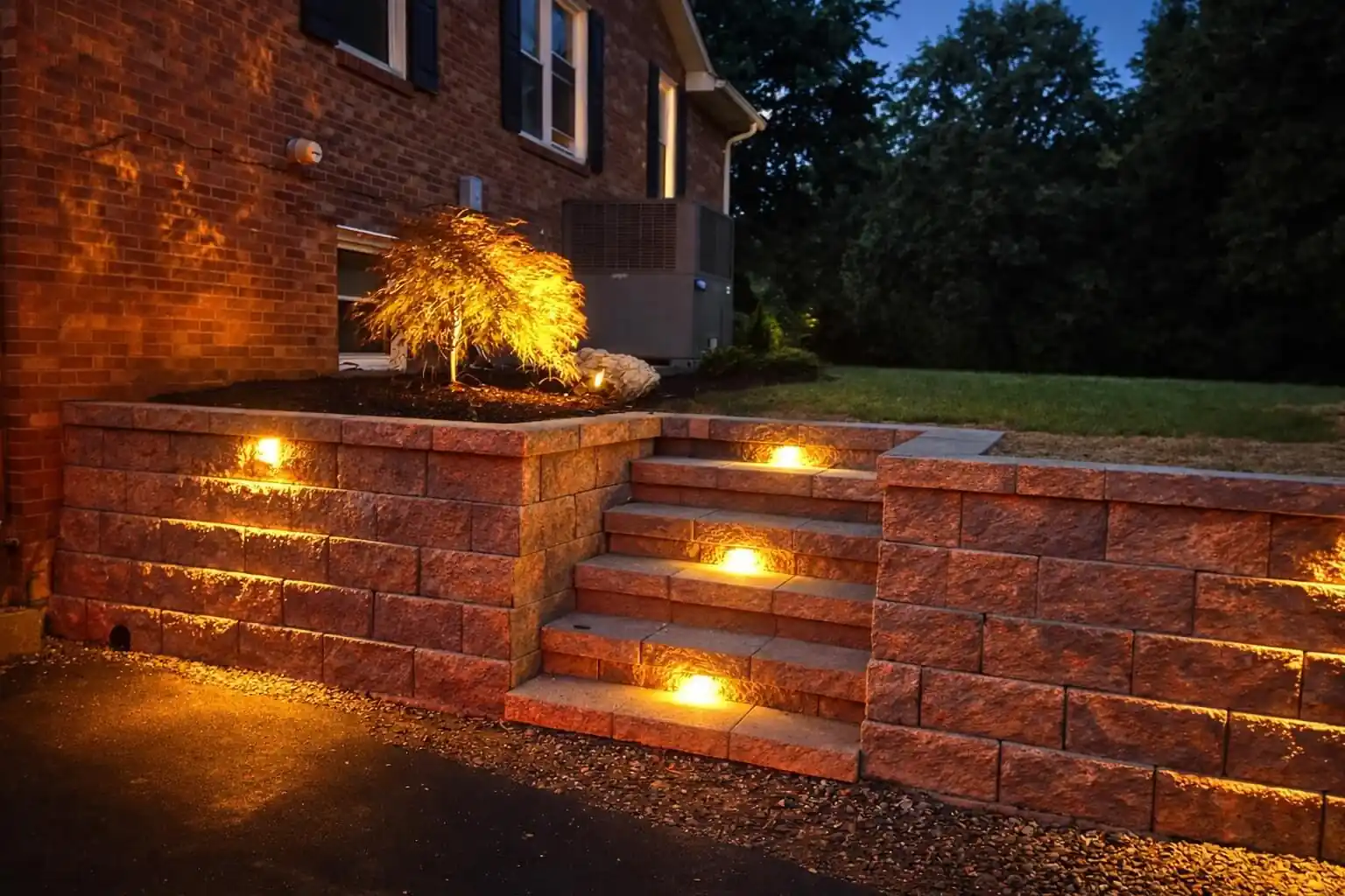 Outdoor lighting integration Greensboro NC