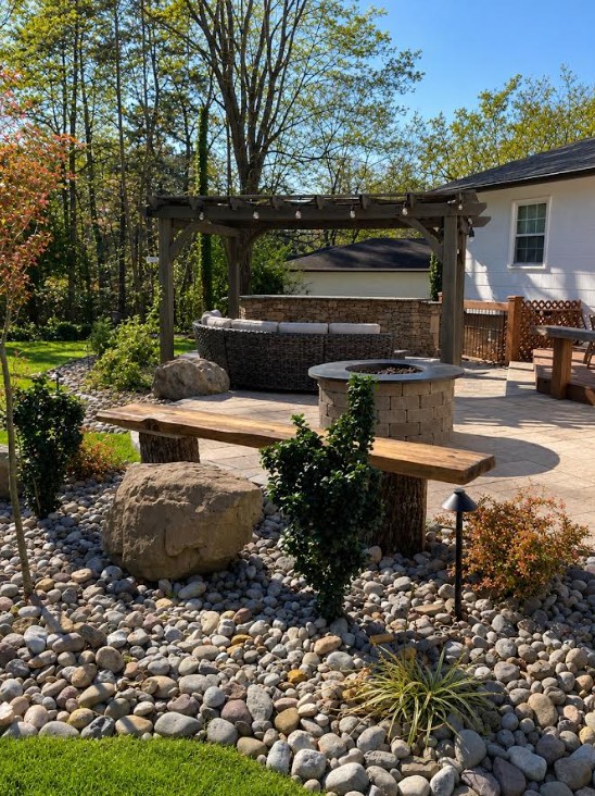 Custom outdoor living space Greensboro NC