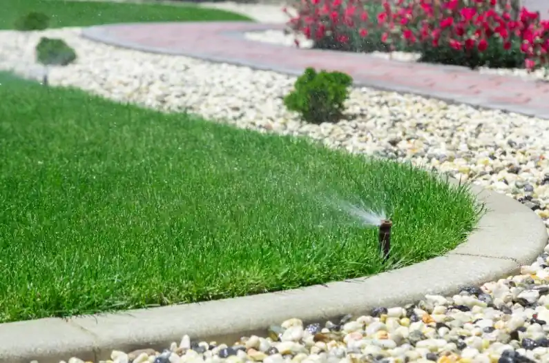 Irrigation-ready landscape design Greensboro NC